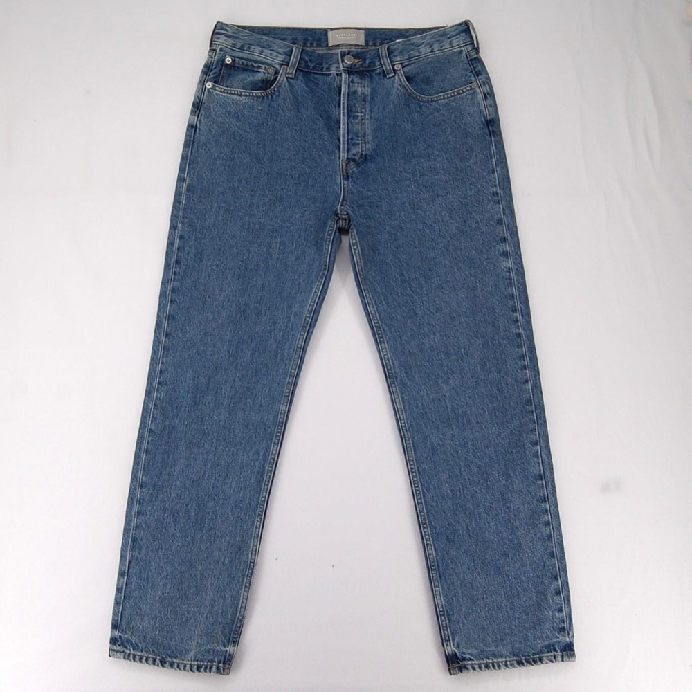 Everlane Men's Relaxed Jeans in Blue